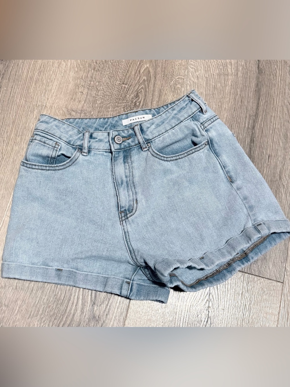 PacSun Light Blue Women's Denim Jean Shorts